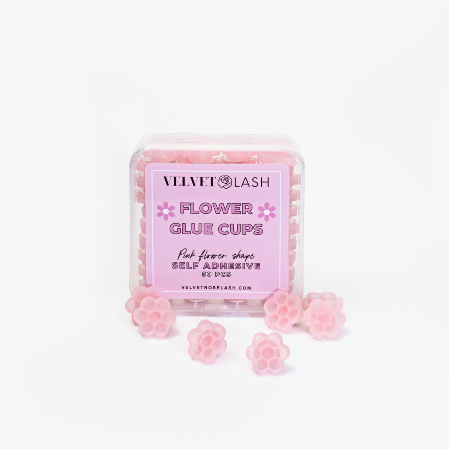 Flower Glue Cups - Pack of 50