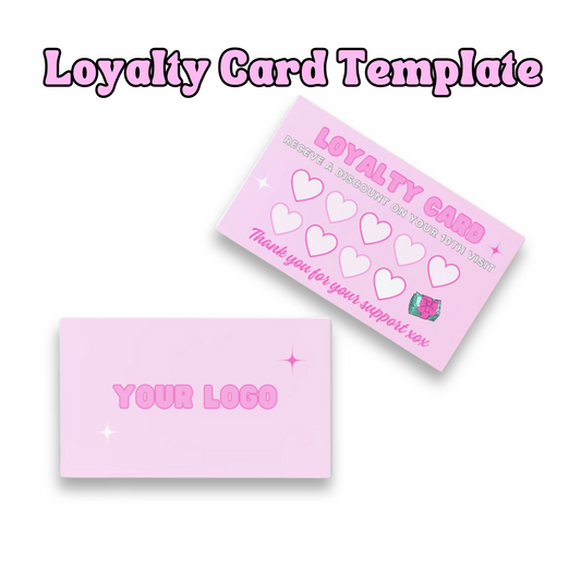 Digital Loyalty Card Template