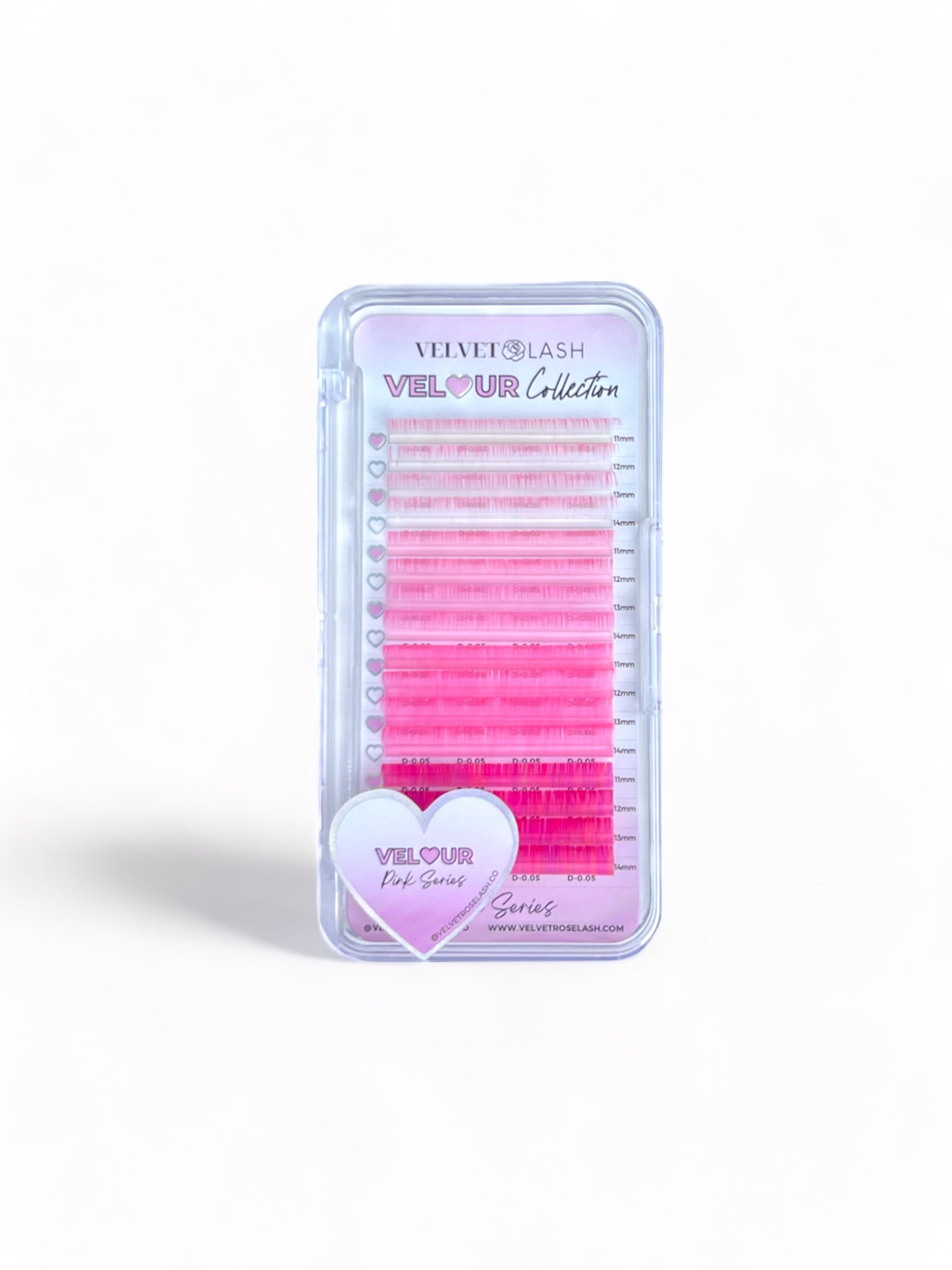 NEW Colored Lash Series - Velour Collection 0.05mm