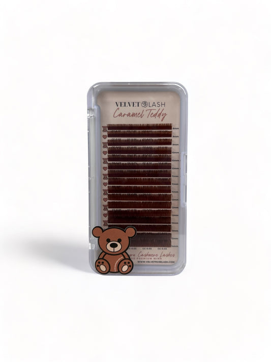 Medium Brown Caramel Lashes - Teddy Bear Collection🧸